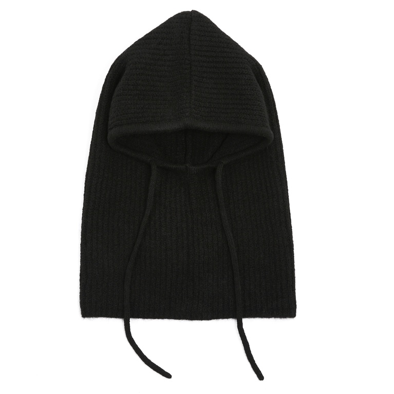 Ribbed balaclava "Kelly" Black